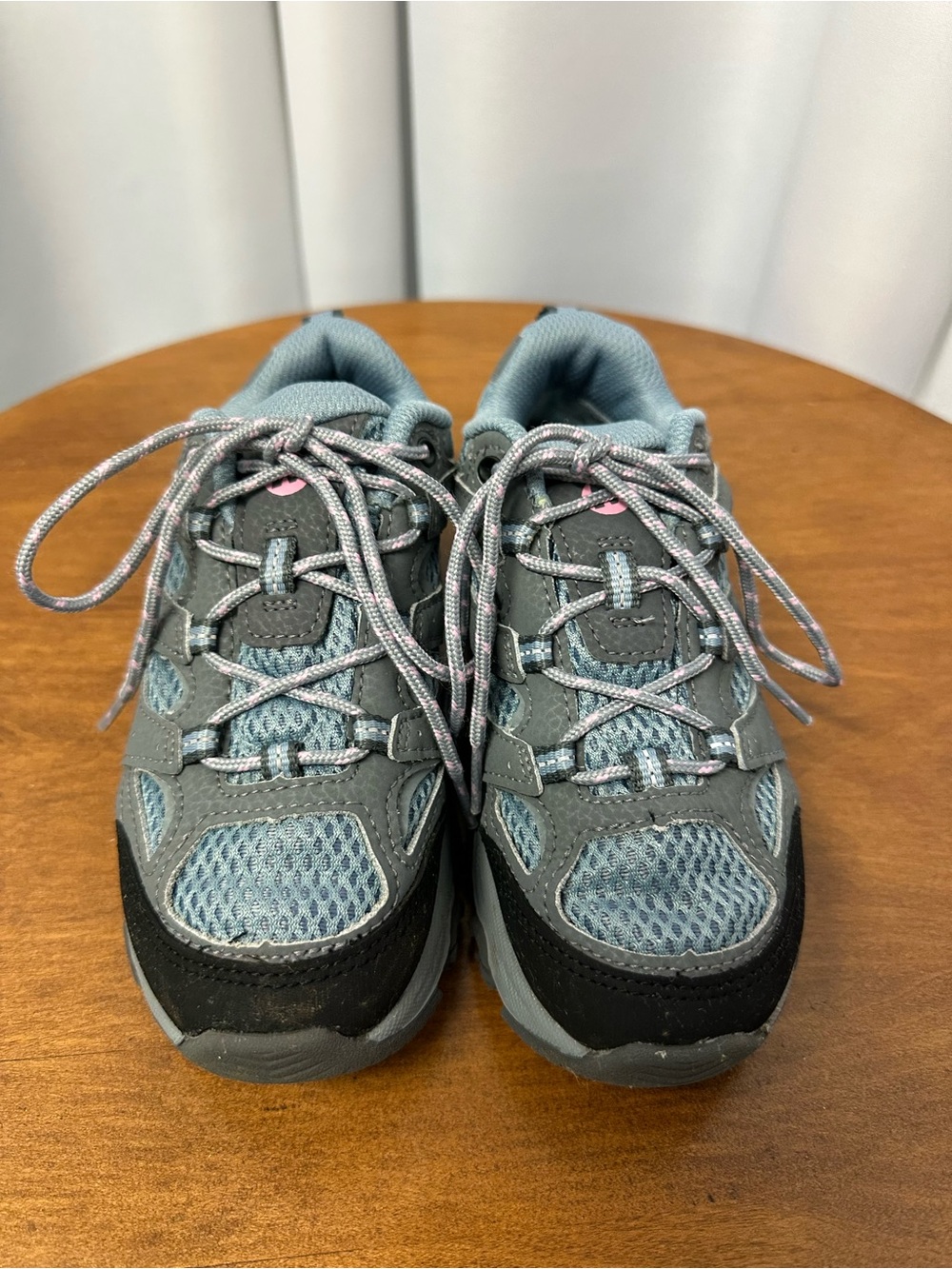 Merrell Moab 3 Kids Blue-Gray leather waterproof Trail Sneakers size 13